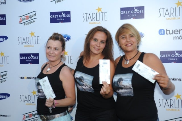 Actuación de Alejandro Sanz en Starlite