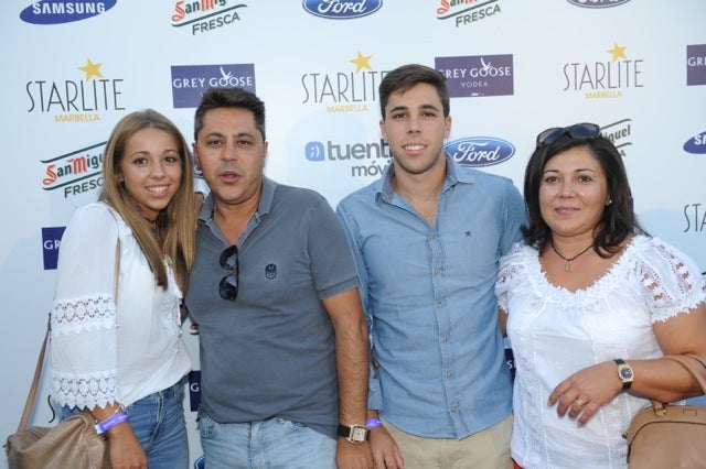 Actuación de Alejandro Sanz en Starlite