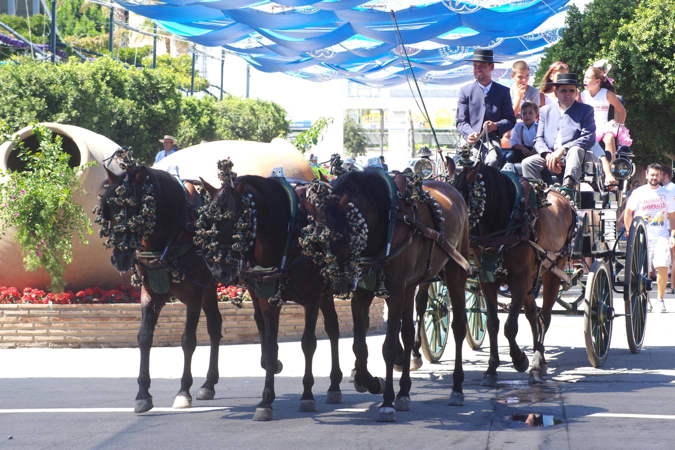 Viernes de feria en el real de Cortijo de Torres