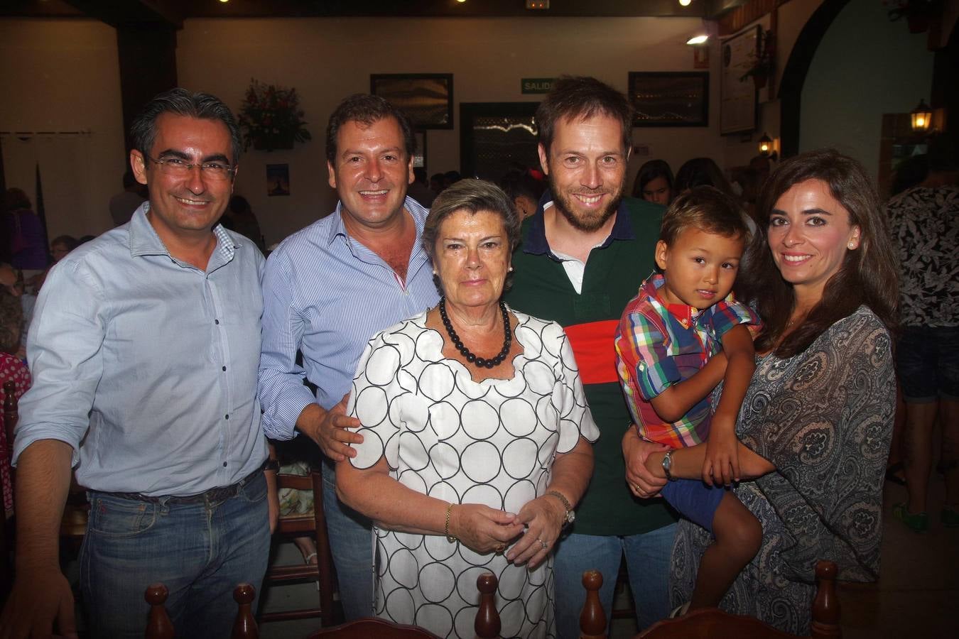 Juan Antonio Díaz, Ignacio Giménez, María Antonia Sánchez, José Manuel Páez, Ángel Páez y Ascensión Aguilar