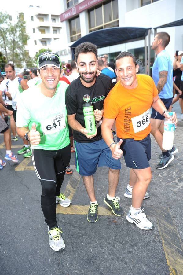 La carrera solidaria &#039;Kilómetros con causa&#039;, en imágenes