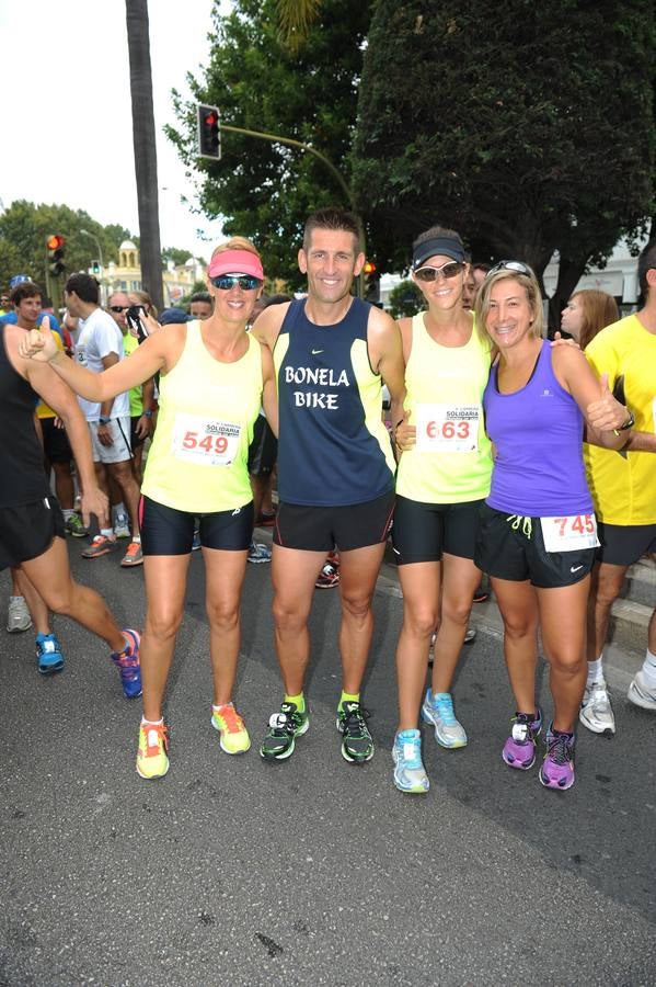 La carrera solidaria &#039;Kilómetros con causa&#039;, en imágenes