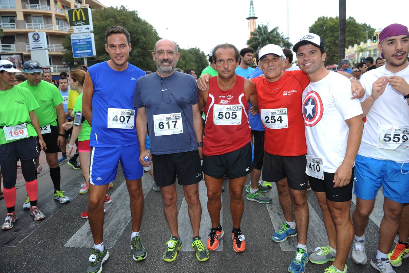 La carrera solidaria &#039;Kilómetros con causa&#039;, en imágenes