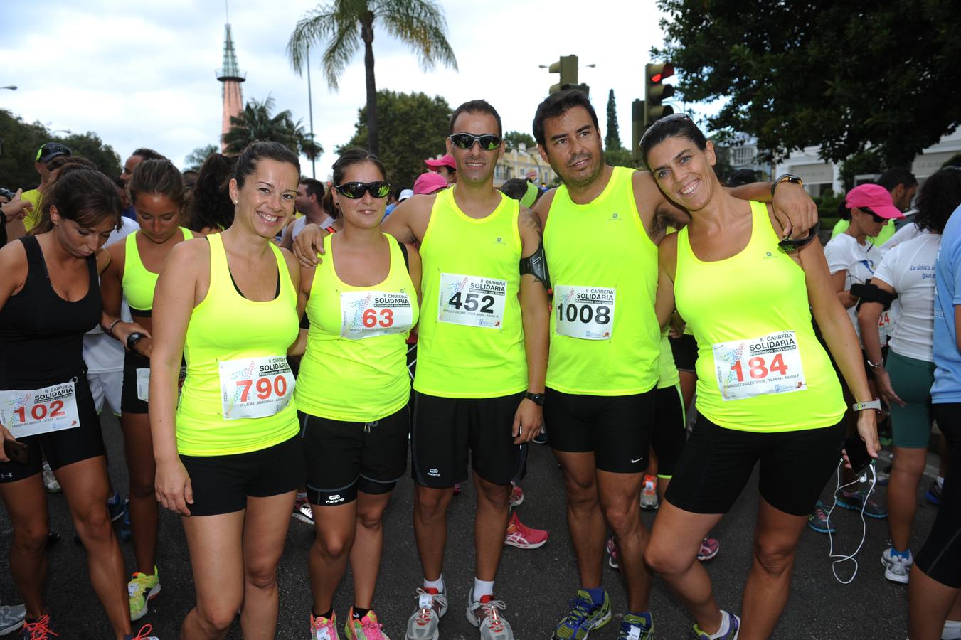 La carrera solidaria &#039;Kilómetros con causa&#039;, en imágenes