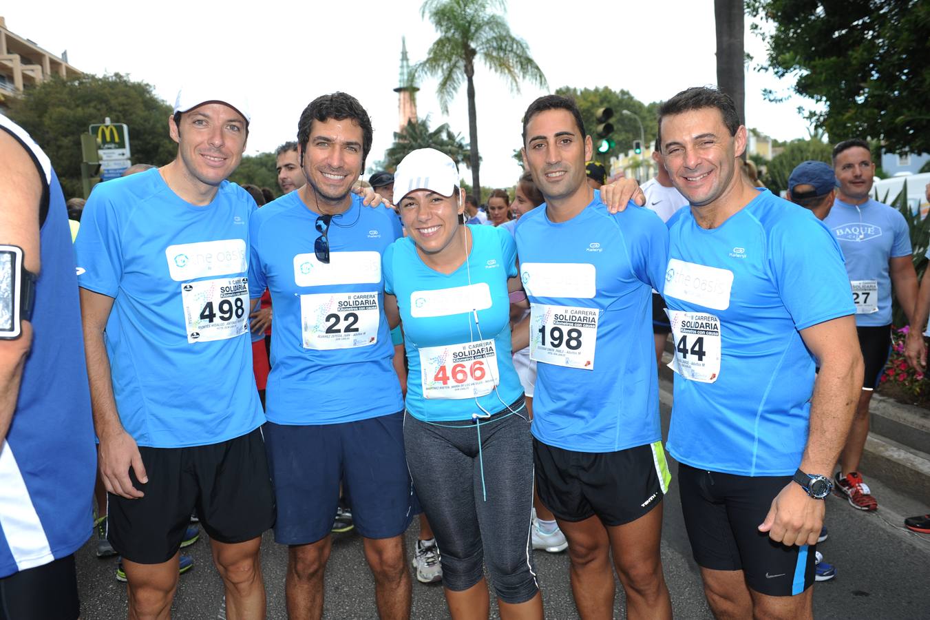 La carrera solidaria &#039;Kilómetros con causa&#039;, en imágenes