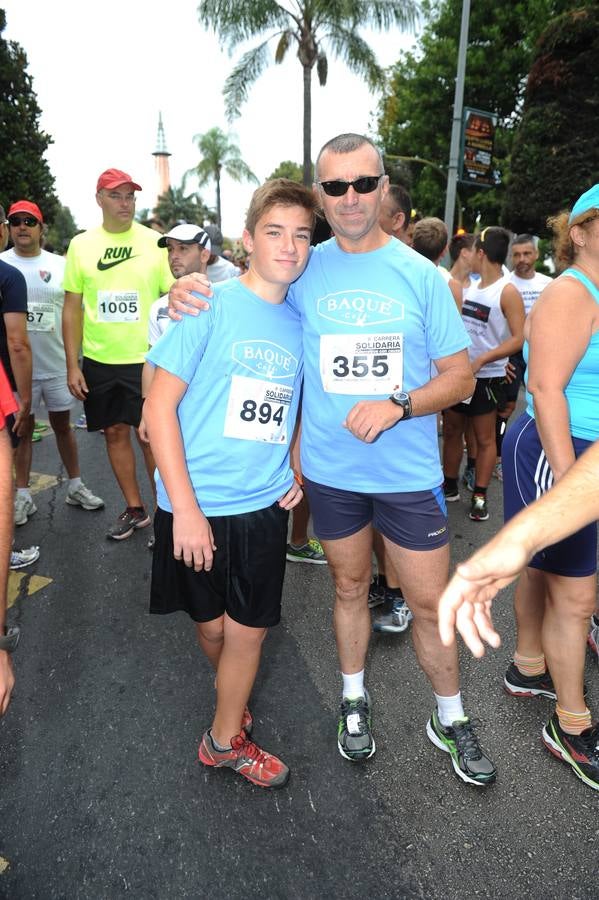 La carrera solidaria &#039;Kilómetros con causa&#039;, en imágenes