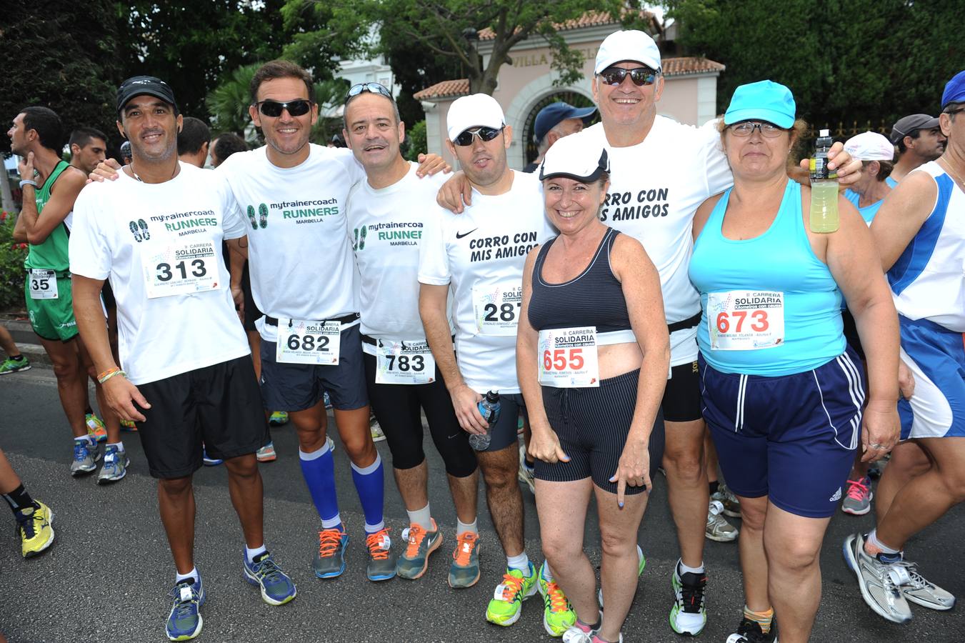 La carrera solidaria &#039;Kilómetros con causa&#039;, en imágenes