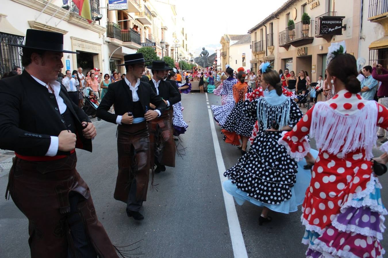 Fotos del inicio de la Feria de Ronda 2014