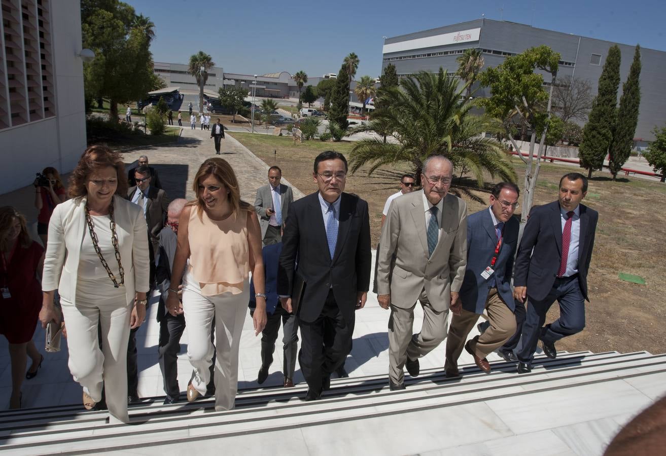 Las mejores imágenes de la visita de Susana Díaz