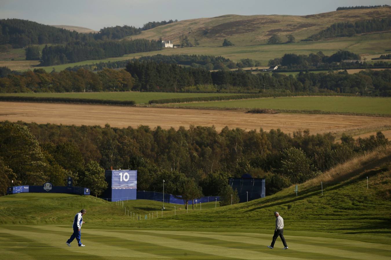 Escocia pone a punto sus campos para la Ryder Cup