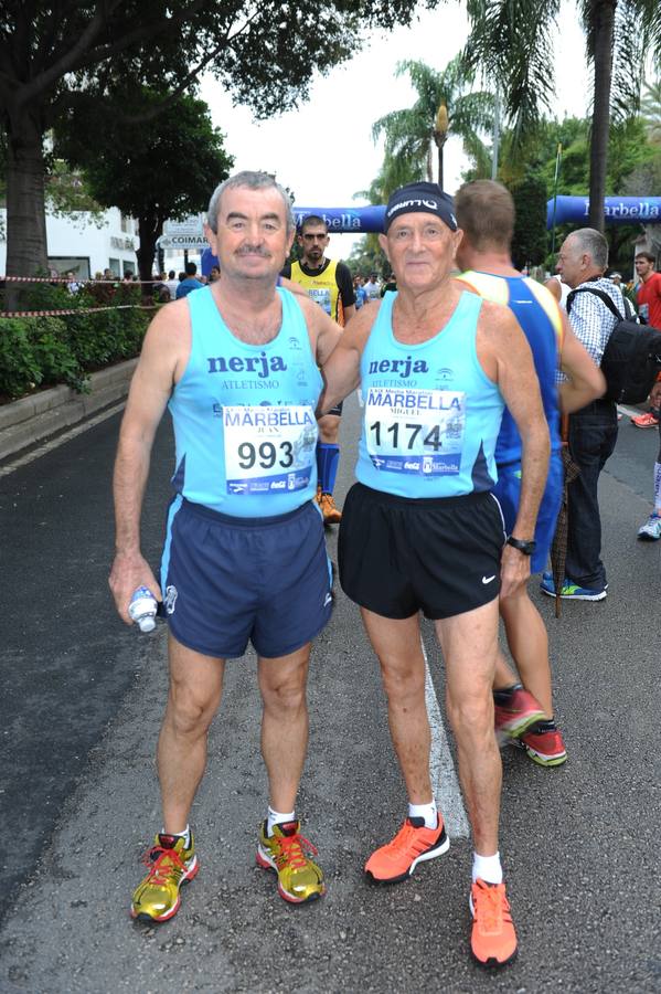 Participantes de la Media Maratón Ciudad de Marbella