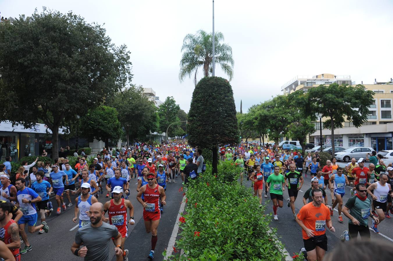 Participantes de la Media Maratón Ciudad de Marbella