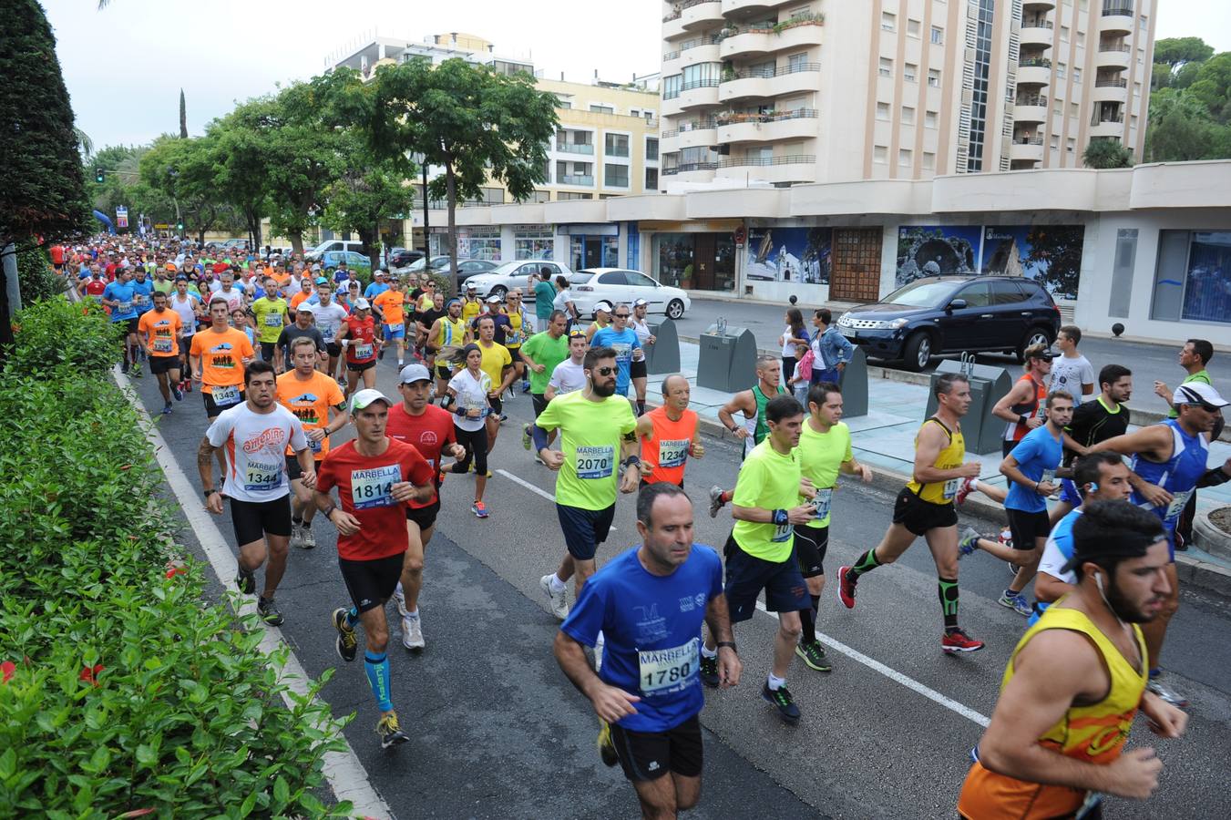 Participantes de la Media Maratón Ciudad de Marbella