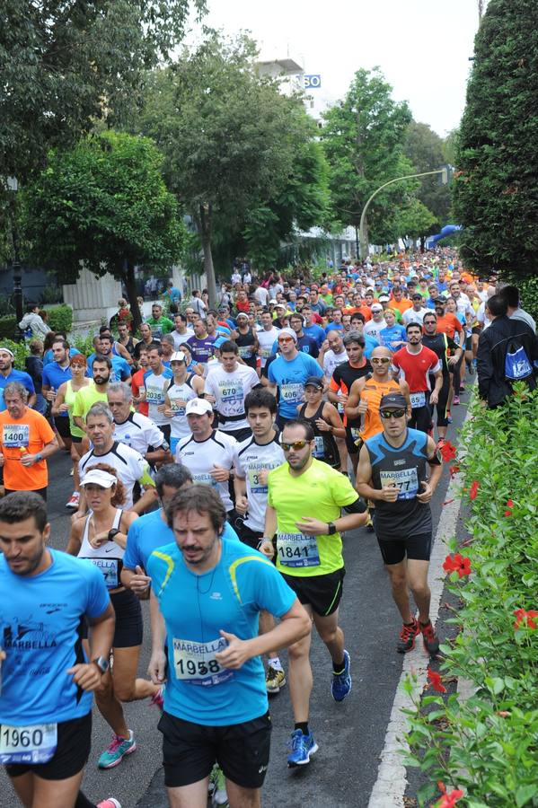 Participantes de la Media Maratón Ciudad de Marbella