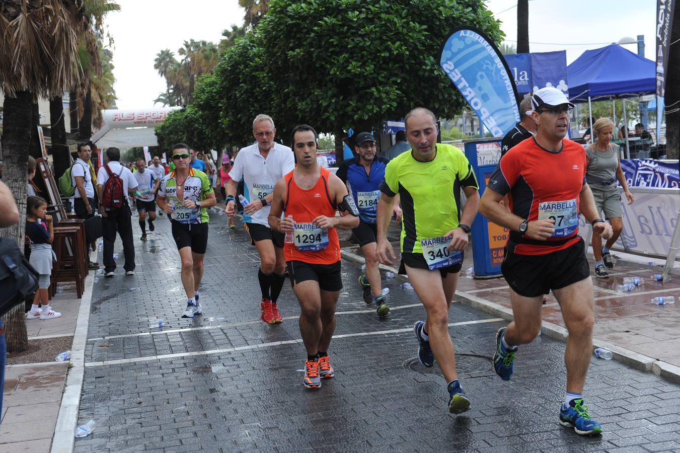 Participantes de la Media Maratón Ciudad de Marbella