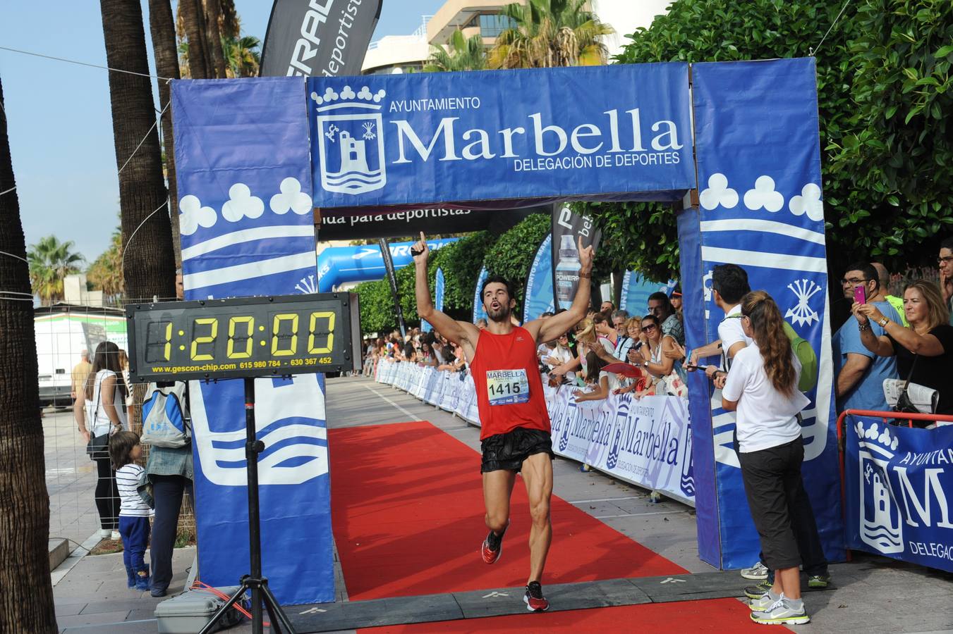 Las mejores imágenes de la Media Maratón Ciudad de Marbella