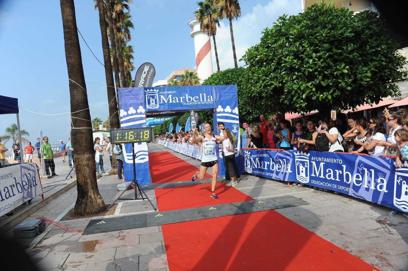 Las mejores imágenes de la Media Maratón Ciudad de Marbella