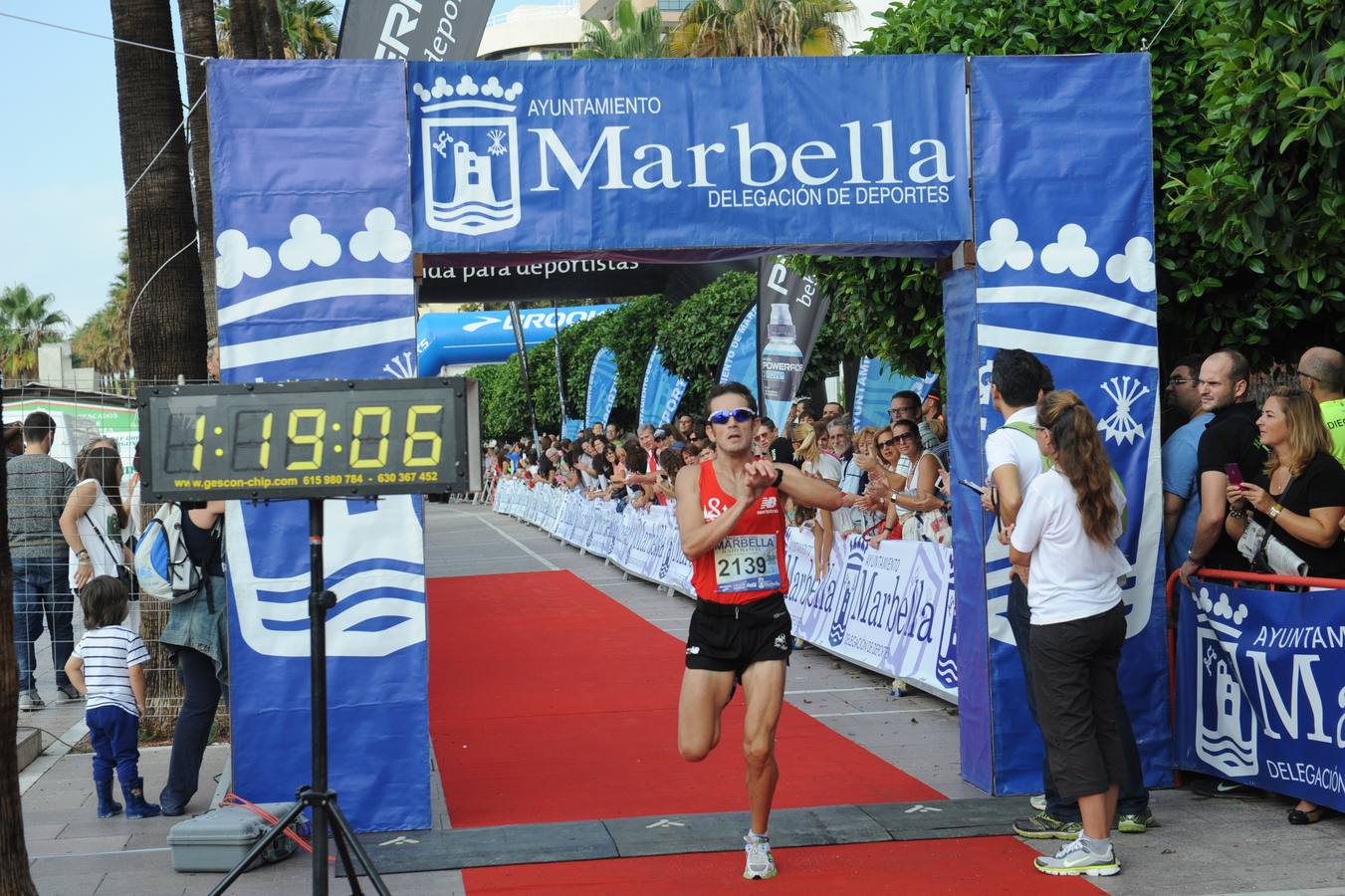 Las mejores imágenes de la Media Maratón Ciudad de Marbella