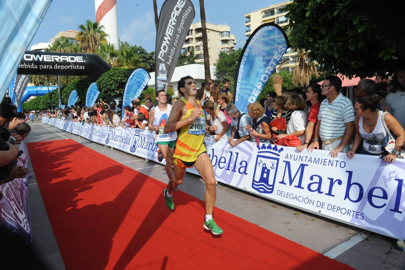 Las mejores imágenes de la Media Maratón Ciudad de Marbella