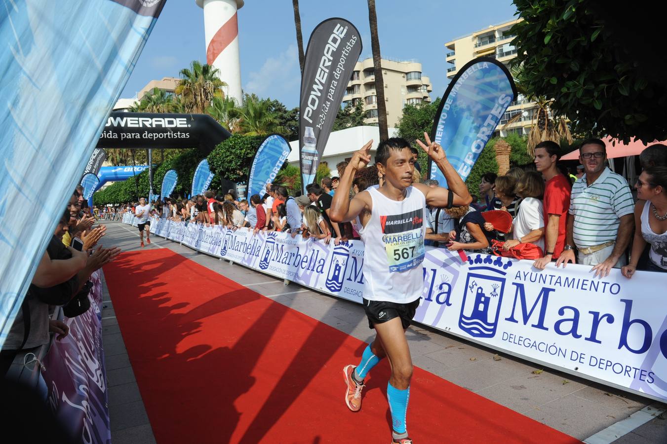 Las mejores imágenes de la Media Maratón Ciudad de Marbella