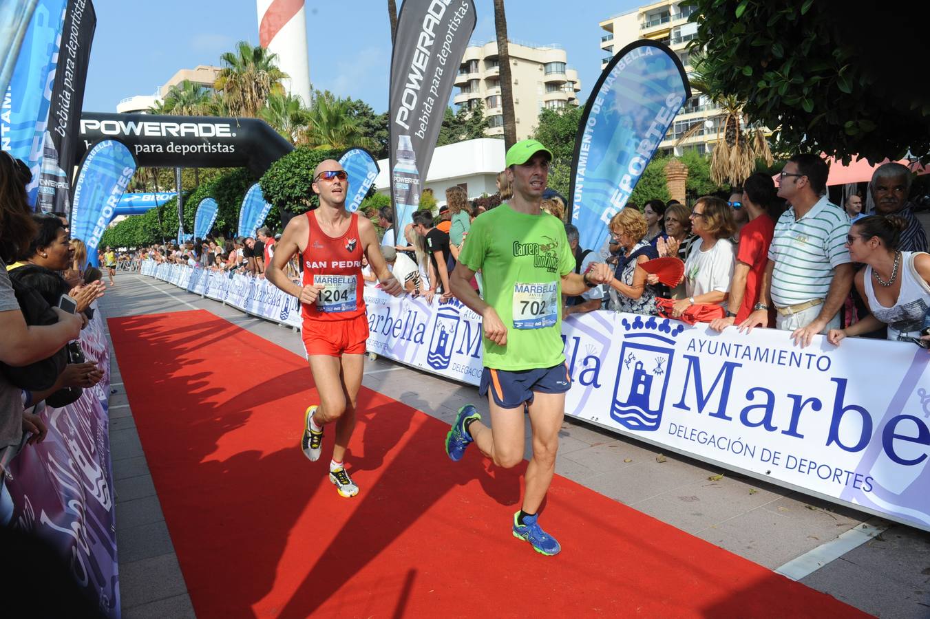 Las mejores imágenes de la Media Maratón Ciudad de Marbella