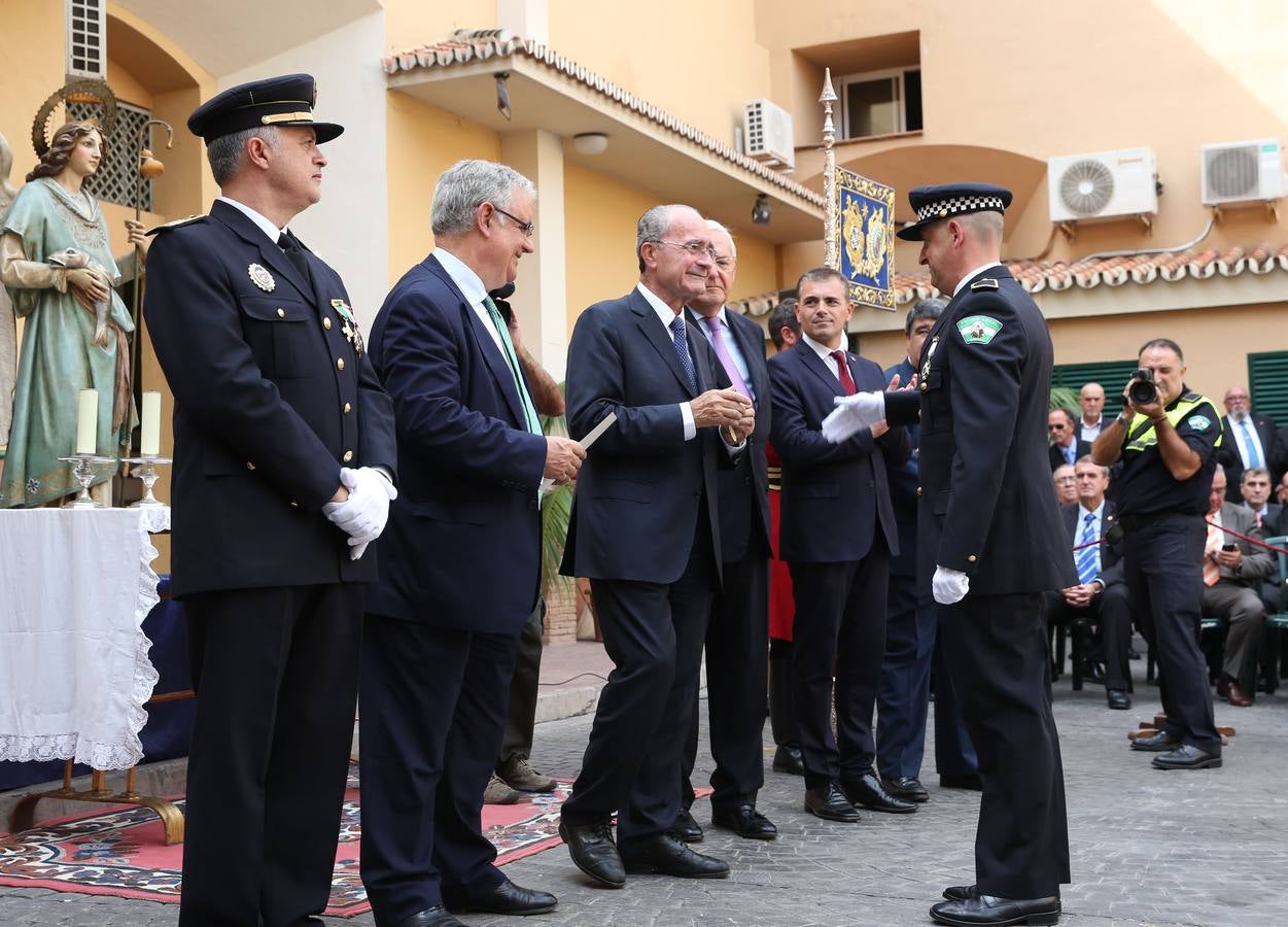 La Policía Local de Málaga celebra la festividad de su Patrón