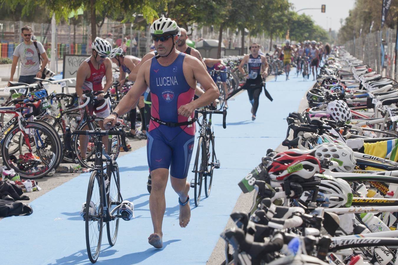 Fotos de la quinta edición del Triatlón de Málaga