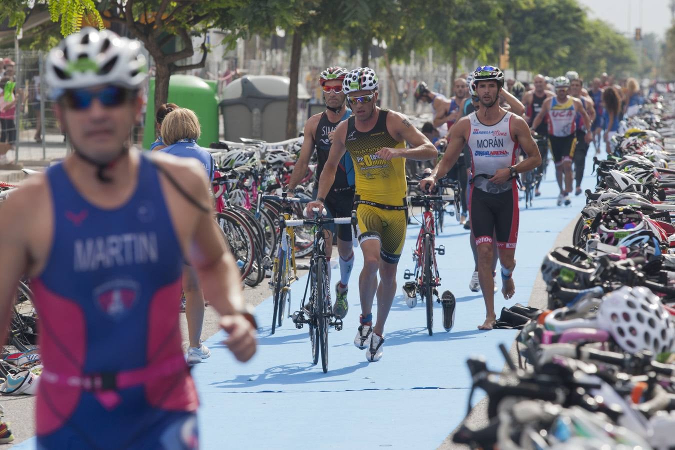 Fotos de la quinta edición del Triatlón de Málaga