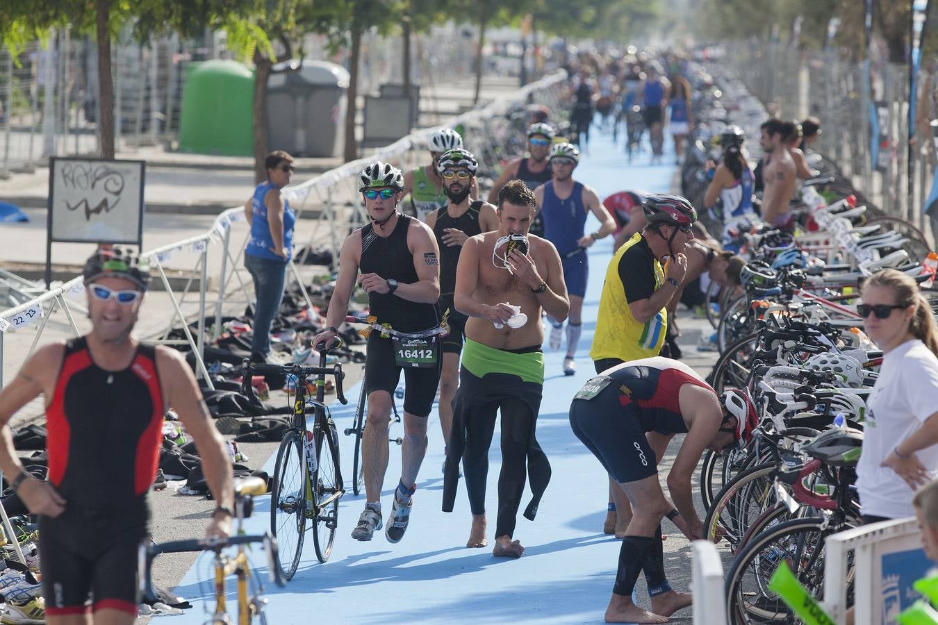 Fotos de la quinta edición del Triatlón de Málaga