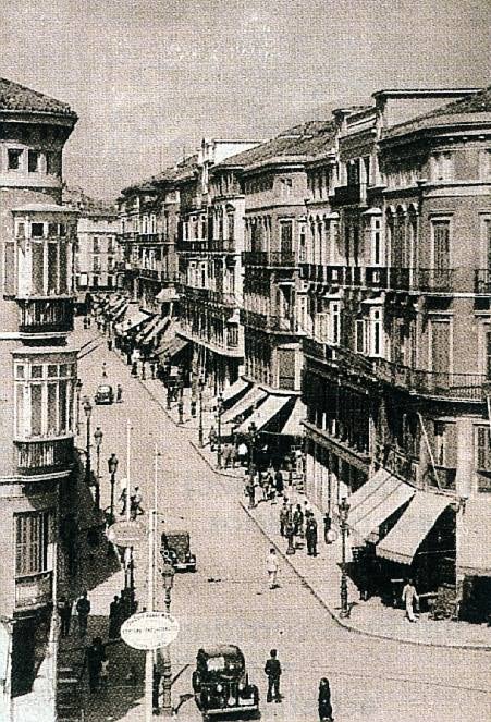 Así era la calle Larios hace más de un siglo