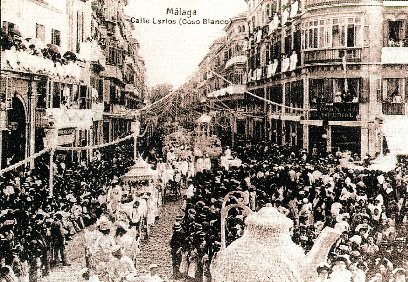 Así era la calle Larios hace más de un siglo