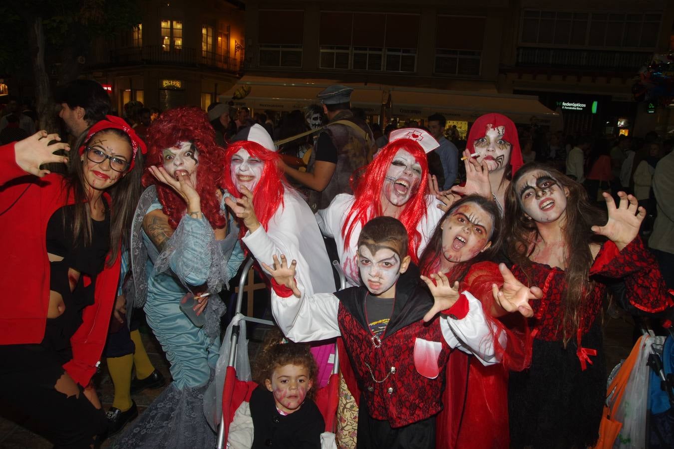 Grupos de amigos que dan miedo en Halloween