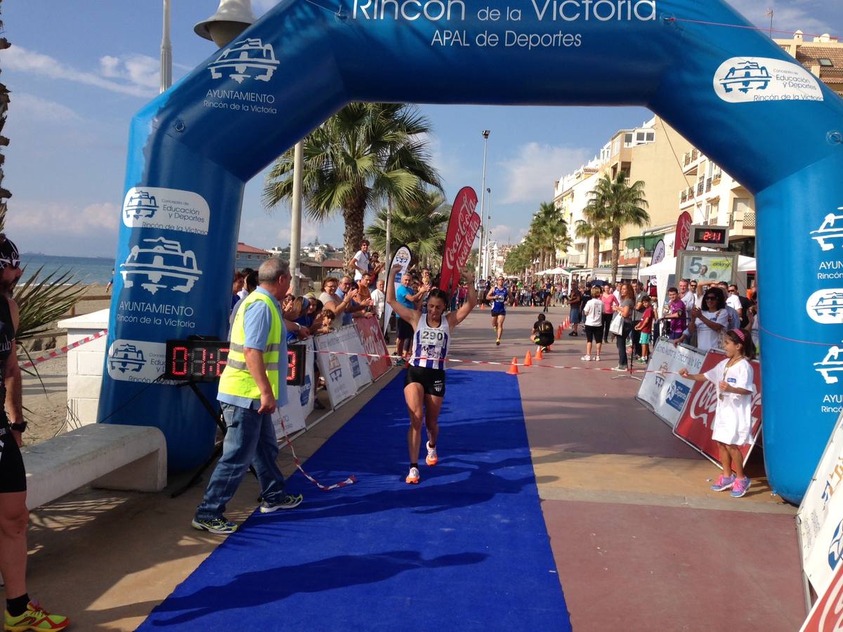 Participantes en la Media Maratón de Rincón de la Victoria