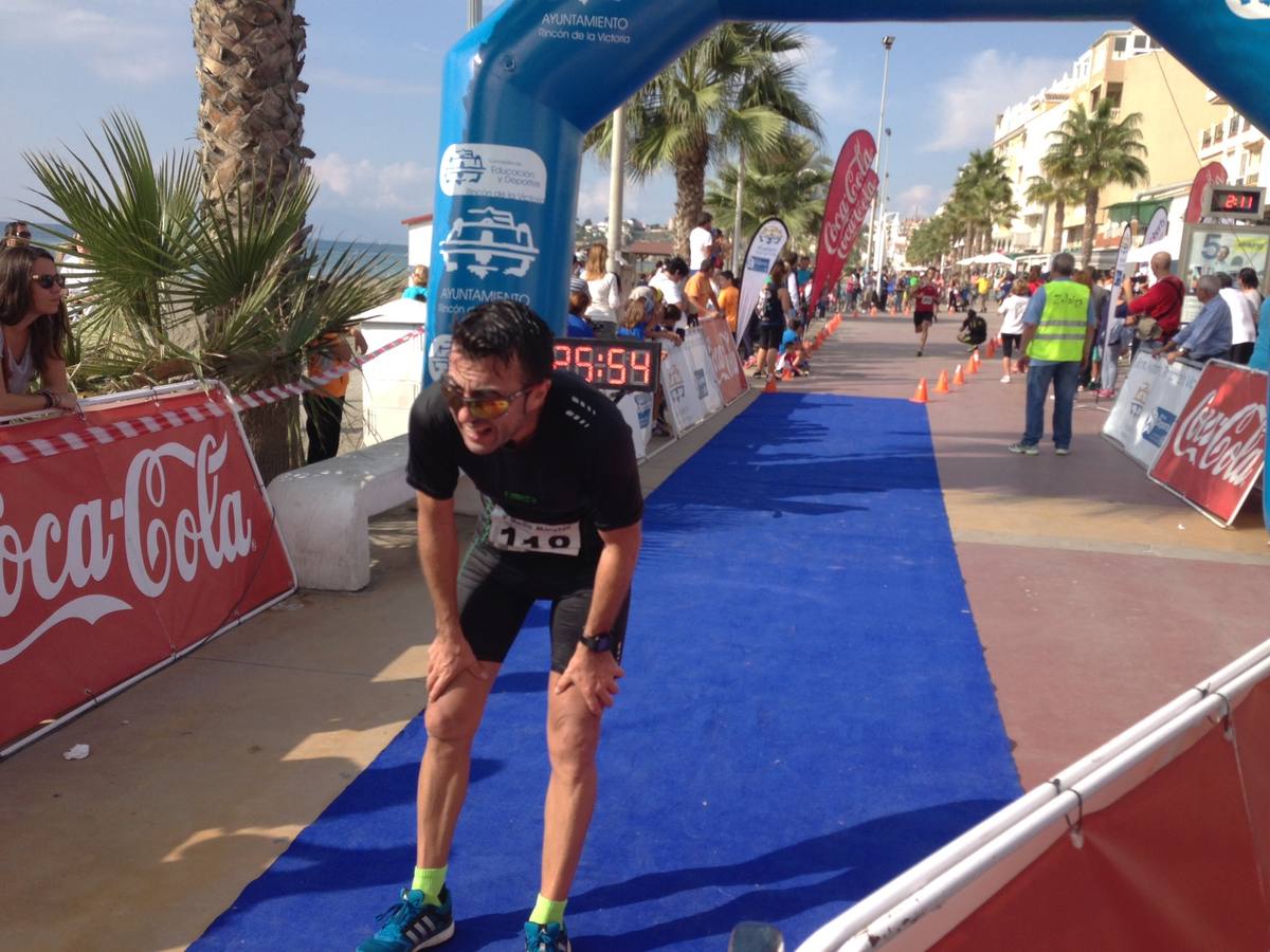 Participantes en la Media Maratón de Rincón de la Victoria