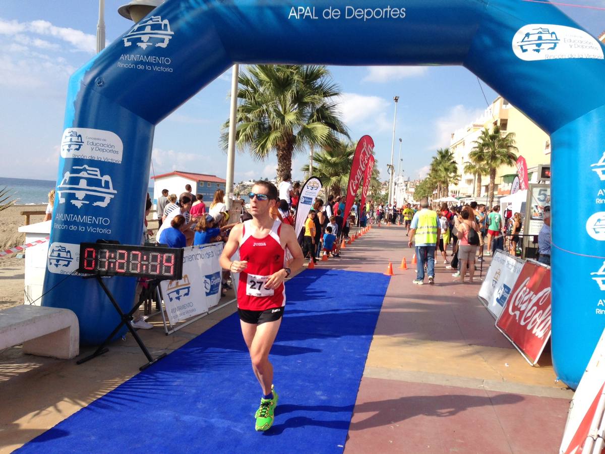 Participantes en la Media Maratón de Rincón de la Victoria