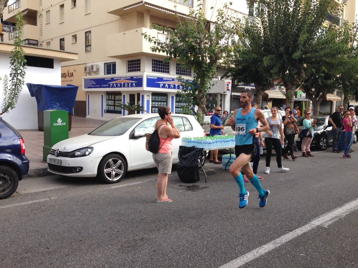 Participantes en la Media Maratón de Rincón de la Victoria