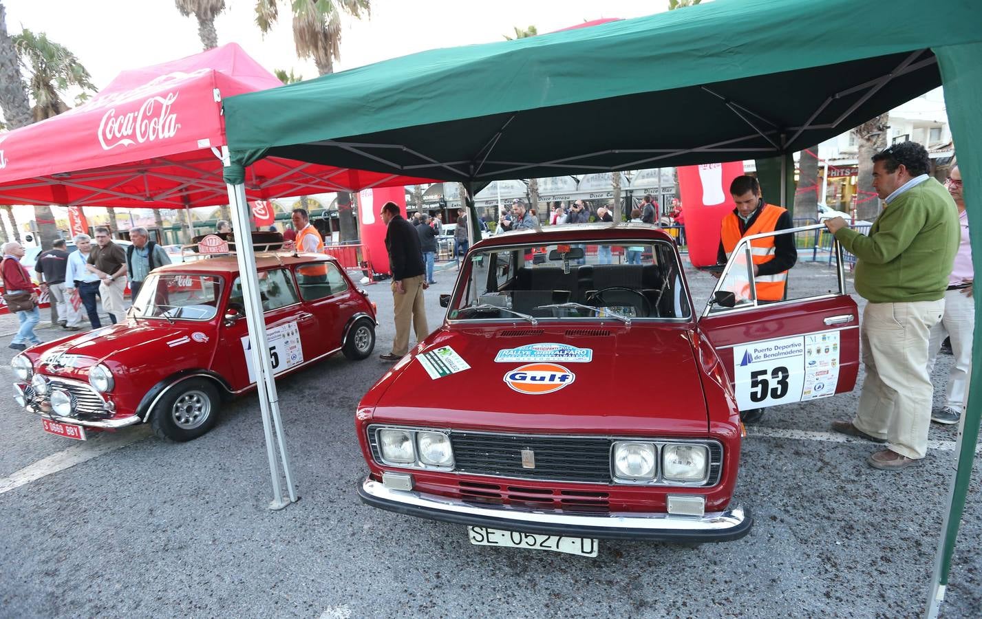 El Rally Gibralfaro calienta motores en Puerto Marina