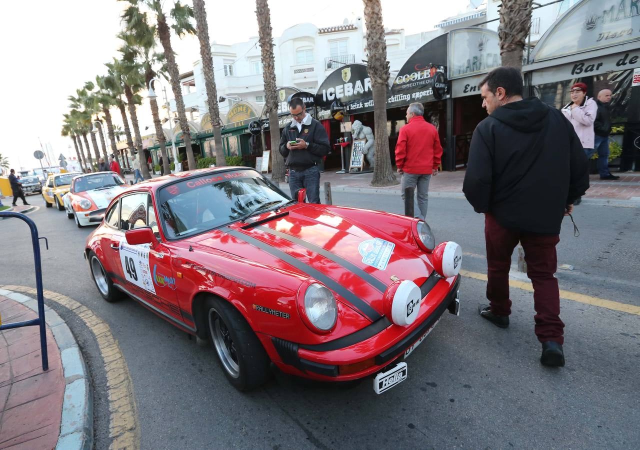 El Rally Gibralfaro calienta motores en Puerto Marina