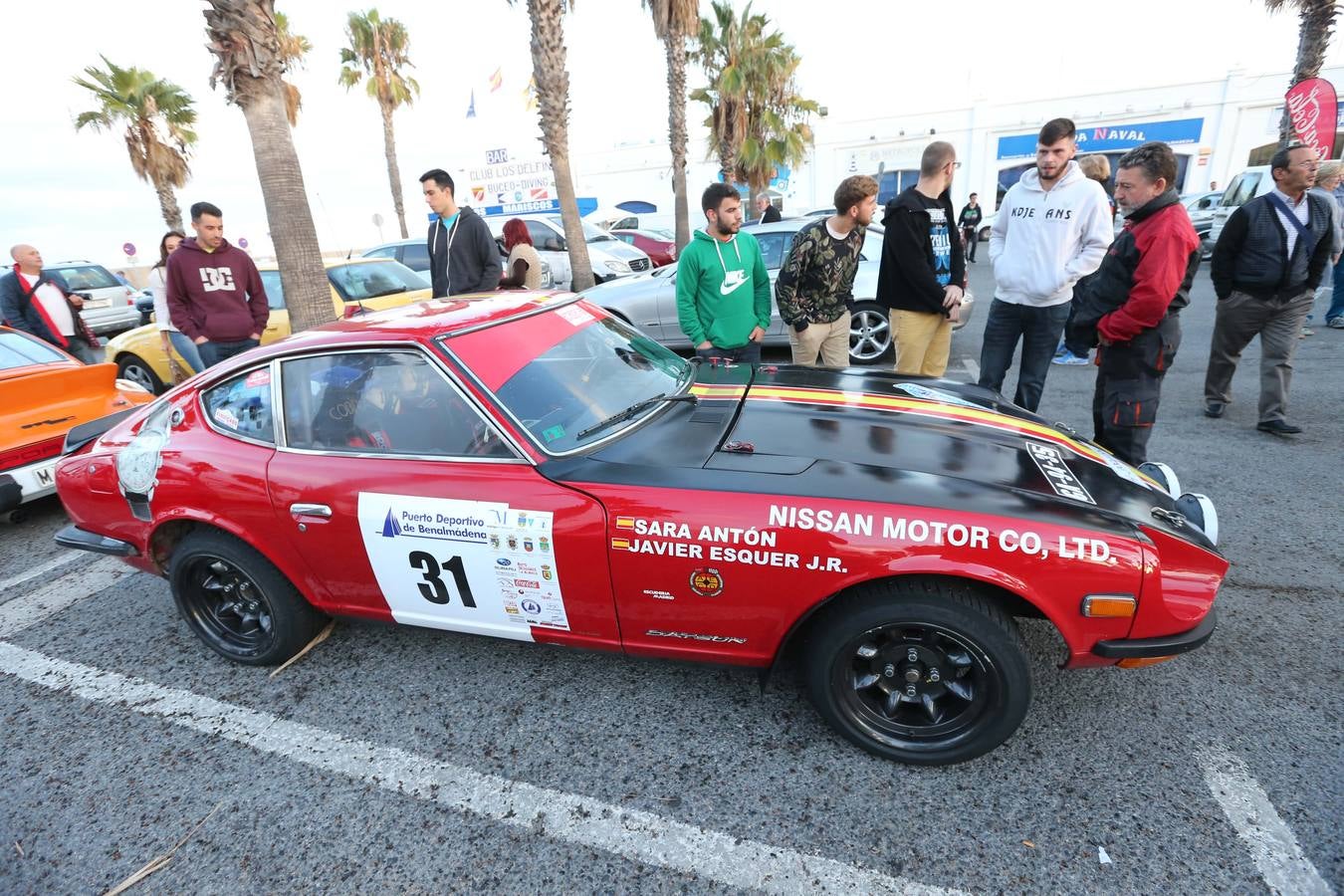 El Rally Gibralfaro calienta motores en Puerto Marina