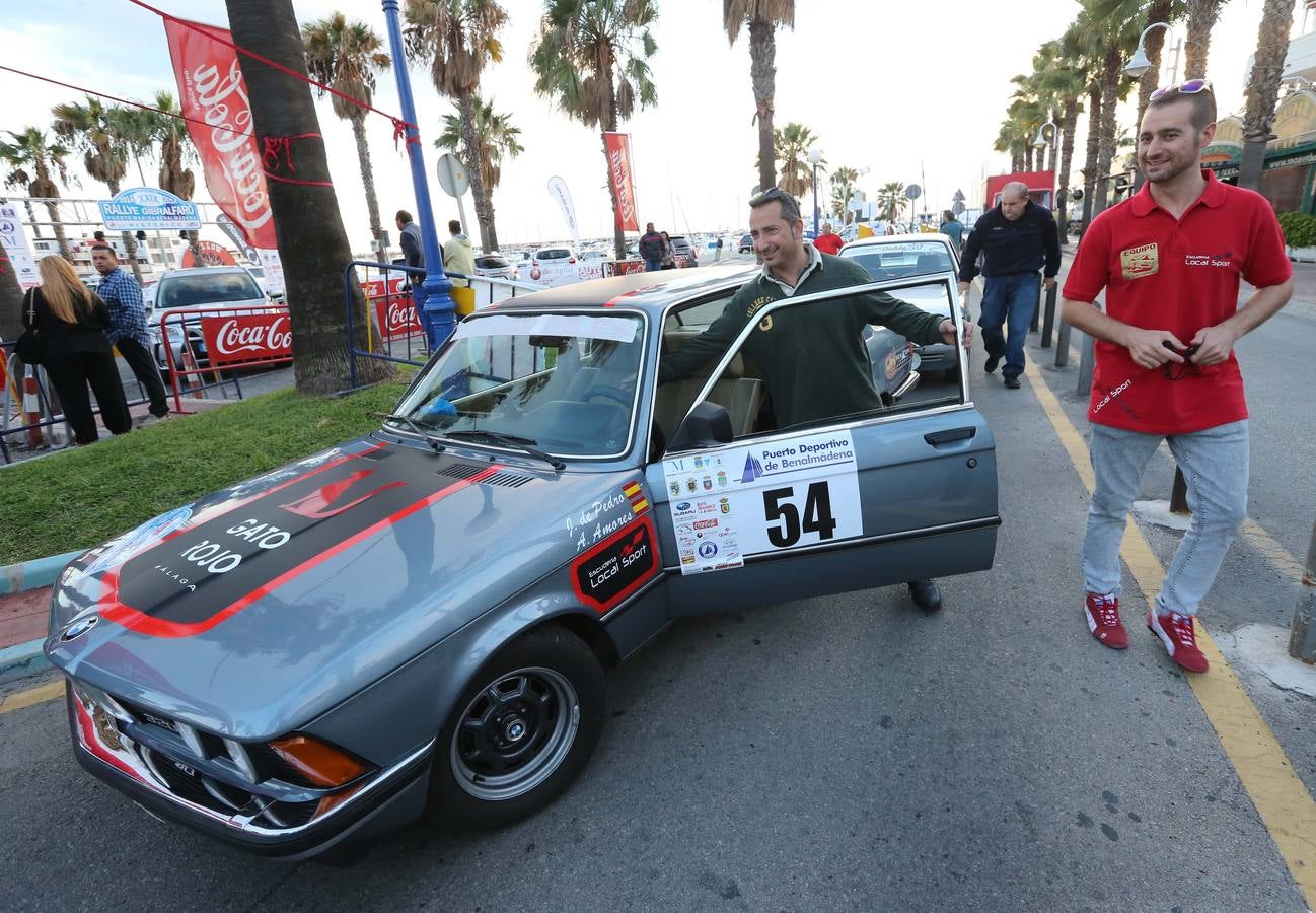 El Rally Gibralfaro calienta motores en Puerto Marina