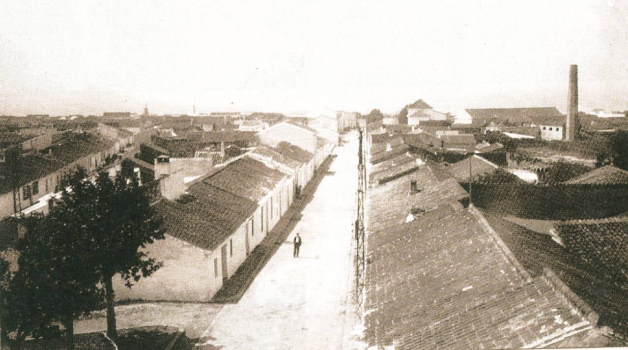 calle San Miguel en 1910.