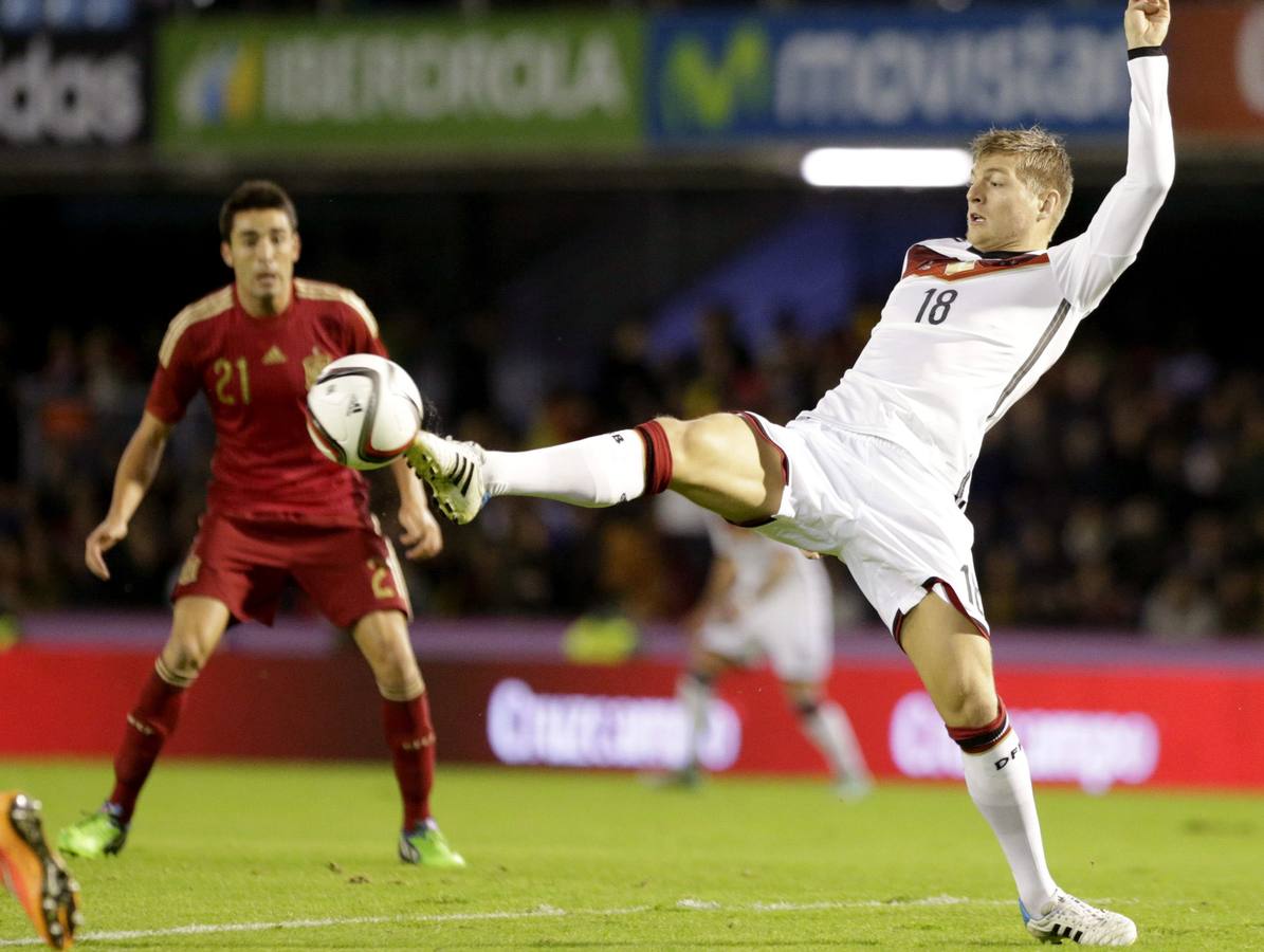 Alemania gana a España en Balaídos