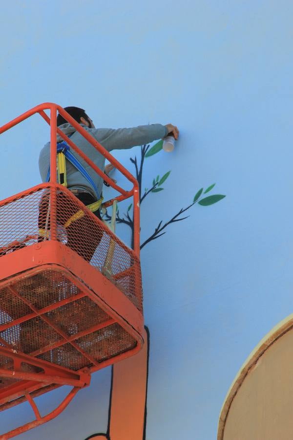 Nuevo mural urbano en Málaga