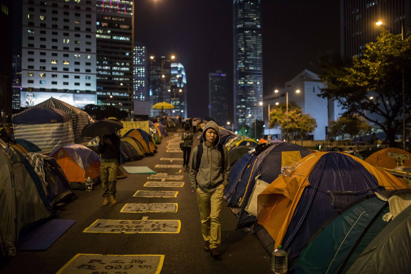 Las protestas estudiantiles colapsan Hong Kong