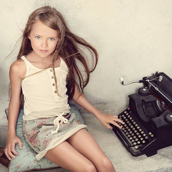 Así es la niña más guapa del mundo