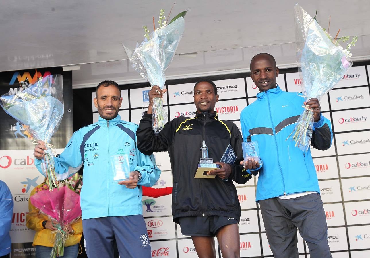 Entrega de premios del V Maratón Cabberty Málaga