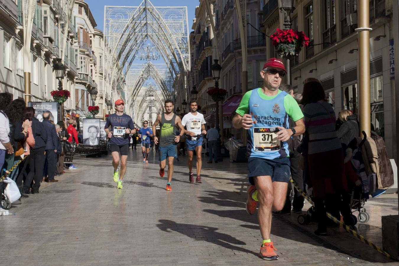 Los corredores, por las calles del Centro