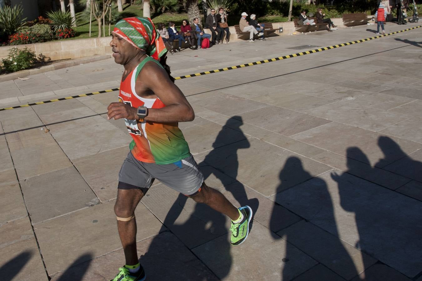 Los corredores, por las calles del Centro
