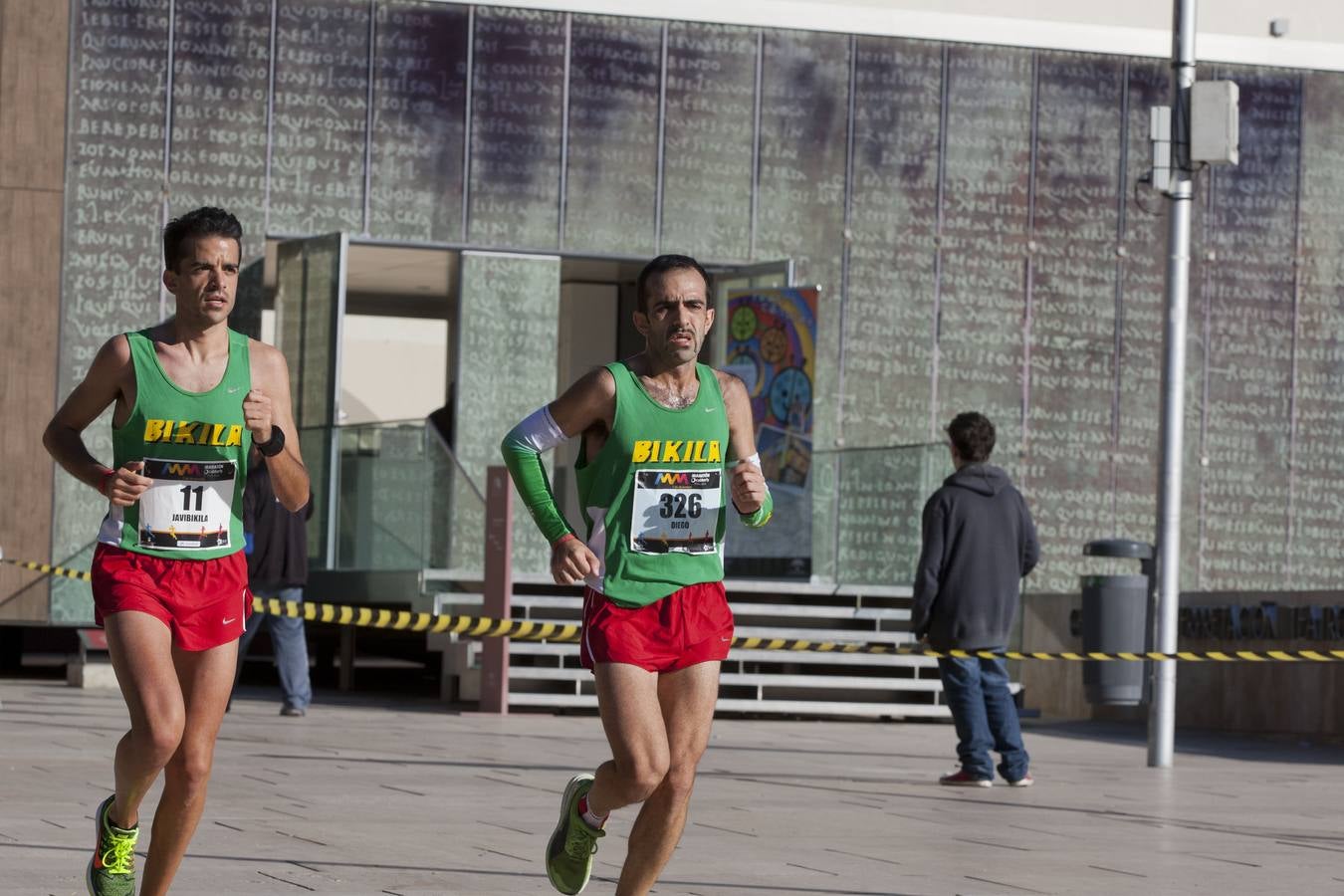 Los corredores, por las calles del Centro