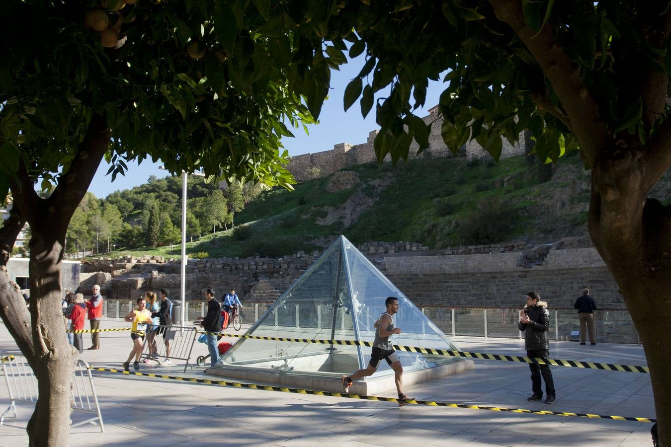 Los corredores, por las calles del Centro